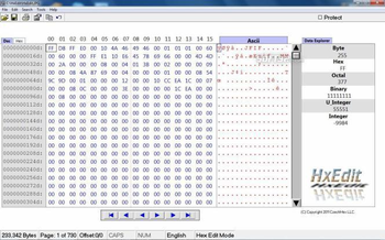 SB Hexidecimal Editor screenshot 2