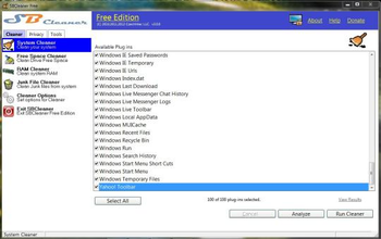 SBCleaner Free screenshot