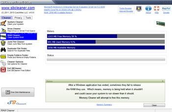SBCleaner Free Edition screenshot 3