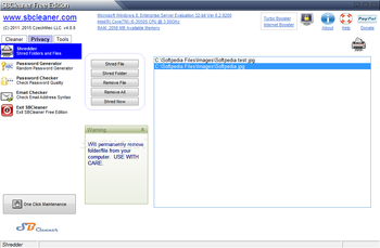 SBCleaner Free Edition screenshot 9