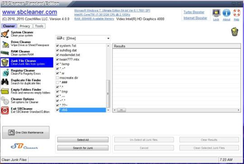 SBCleaner Standard Edition screenshot 3