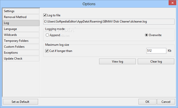 SBMAV Disk Cleaner screenshot 12