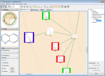 Scaffold Hunter screenshot