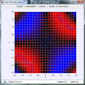 Scalar Field Gradient Model screenshot
