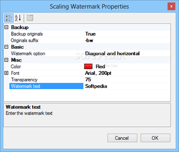 Scaling Watermark screenshot 2