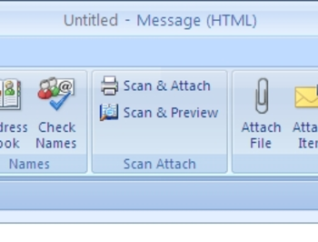 Scan Attach for Outlook screenshot