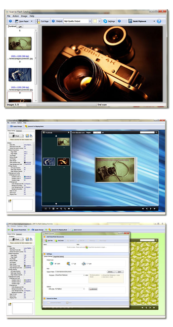 Scan to Flash Catalog screenshot