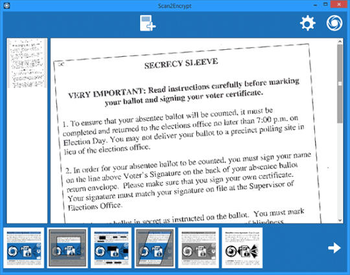 Scan2Encrypt screenshot 10