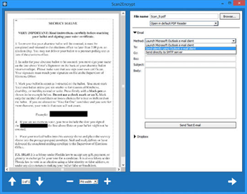 Scan2Encrypt screenshot 2
