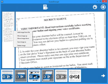 Scan2Encrypt screenshot 9