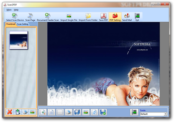 Scan2PDF screenshot