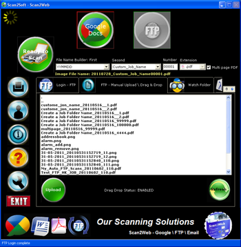 Scan2Web screenshot
