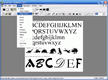 ScanFont screenshot 2