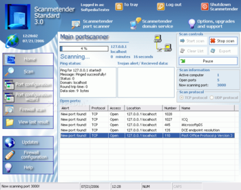 Scanmetender Standard screenshot