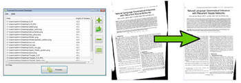 Scanned Document Skew Fixer screenshot