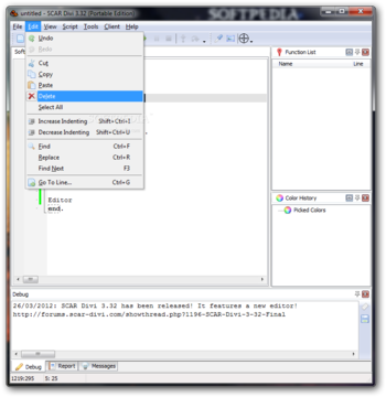 SCAR Divi Portable screenshot 3