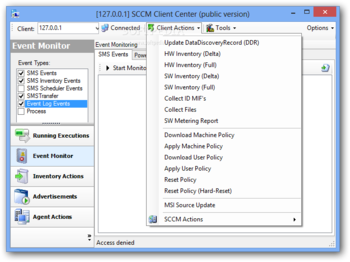 SCCM Client Center screenshot 3