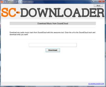 SCDownloader screenshot