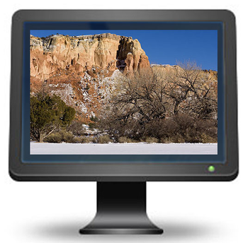 Scenery Surrounds Native New Mexico screenshot