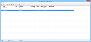 sCheckbook screenshot