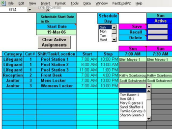 Schedule 25 Limited Availability People screenshot 2