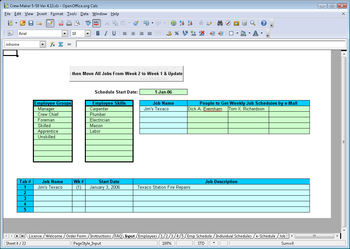 Schedule Crew Assignments for Your Employees screenshot