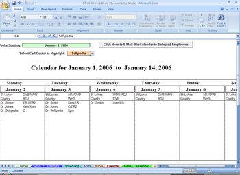 Schedule Daily Calls and Tasks for 20 Doctors screenshot 3