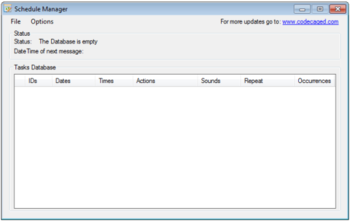 Schedule Manager Portable screenshot