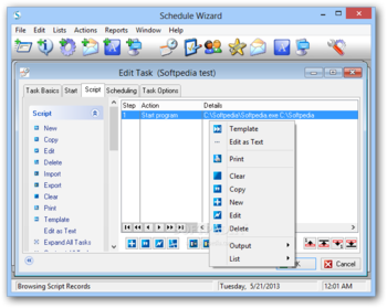 Schedule Wizard Automation Edition screenshot 12