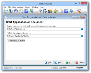 Schedule Wizard Automation Edition screenshot 7
