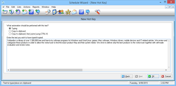 Schedule Wizard Standard Edition screenshot 15