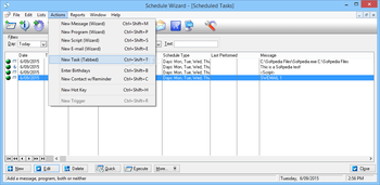 Schedule Wizard Standard Edition screenshot 4