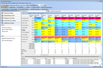 Schedule24 Standard Staff Scheduling screenshot 2