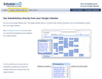ScheduleOnce screenshot