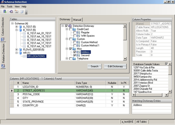 Schema Detective - Orbium Software screenshot