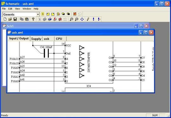 Schematic screenshot