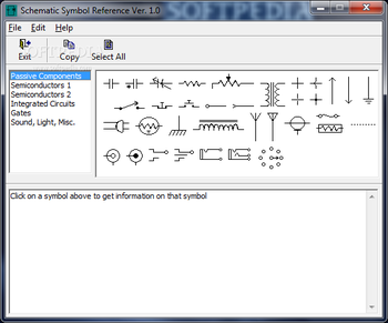 Schematic Symbol Reference screenshot