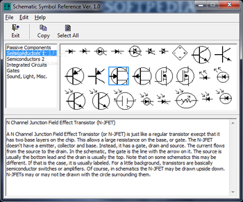 Schematic Symbol Reference screenshot 2