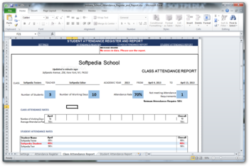 School Attendance Register and Report screenshot 3