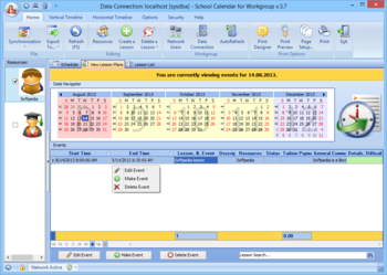 School Calendar for Workgroup screenshot 5