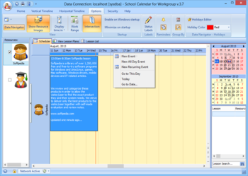 School Calendar for Workgroup screenshot 8