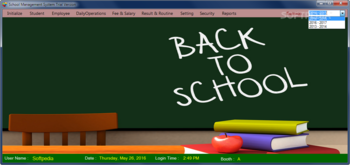 School Management System screenshot