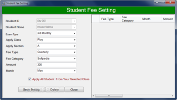 School Management System screenshot 17