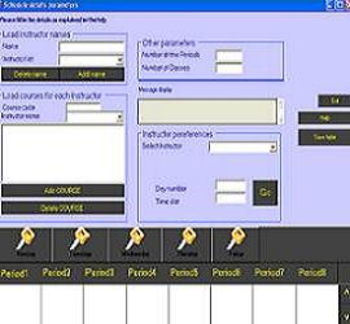 Schooltable screenshot