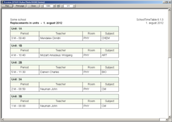 SchoolTimeTable screenshot 3
