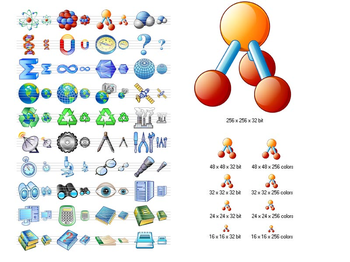 Science Icon Set screenshot 3