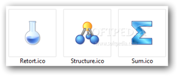 Science Toolbar Icons screenshot