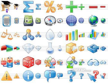 Science Toolbar Icons screenshot 2