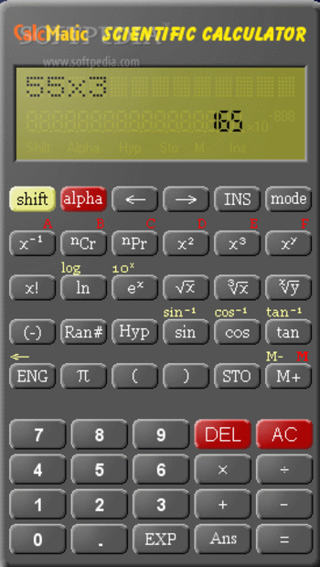 Scientific Calculator screenshot