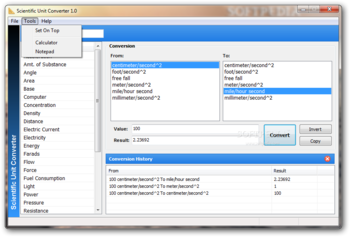 Scientific Unit Converter screenshot 3